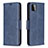 Leather Case Stands Flip Cover Holder B04F for Samsung Galaxy A22s 5G