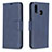 Leather Case Stands Flip Cover Holder B04F for Samsung Galaxy A30