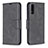 Leather Case Stands Flip Cover Holder B04F for Samsung Galaxy A30S