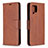 Leather Case Stands Flip Cover Holder B04F for Samsung Galaxy A42 5G