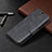 Leather Case Stands Flip Cover Holder B04F for Samsung Galaxy A52 4G