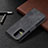 Leather Case Stands Flip Cover Holder B04F for Samsung Galaxy A52 4G