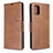 Leather Case Stands Flip Cover Holder B04F for Samsung Galaxy A71 5G