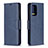 Leather Case Stands Flip Cover Holder B04F for Samsung Galaxy A72 4G