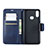 Leather Case Stands Flip Cover Holder B04F for Samsung Galaxy M01s