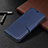 Leather Case Stands Flip Cover Holder B04F for Samsung Galaxy M01s