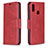 Leather Case Stands Flip Cover Holder B04F for Samsung Galaxy M01s