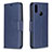 Leather Case Stands Flip Cover Holder B04F for Samsung Galaxy M01s