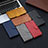 Leather Case Stands Flip Cover Holder B04F for Samsung Galaxy M01s