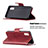 Leather Case Stands Flip Cover Holder B04F for Samsung Galaxy M02