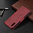 Leather Case Stands Flip Cover Holder B04F for Samsung Galaxy M02