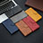 Leather Case Stands Flip Cover Holder B04F for Samsung Galaxy M10