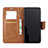 Leather Case Stands Flip Cover Holder B04F for Samsung Galaxy M20