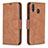 Leather Case Stands Flip Cover Holder B04F for Samsung Galaxy M20