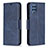 Leather Case Stands Flip Cover Holder B04F for Samsung Galaxy M32 4G