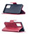 Leather Case Stands Flip Cover Holder B04F for Samsung Galaxy Note 20 5G