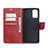 Leather Case Stands Flip Cover Holder B04F for Samsung Galaxy S20 5G