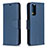 Leather Case Stands Flip Cover Holder B04F for Samsung Galaxy S20 FE (2022) 5G