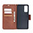 Leather Case Stands Flip Cover Holder B04F for Samsung Galaxy S20 FE 4G