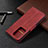 Leather Case Stands Flip Cover Holder B04F for Samsung Galaxy S20 Plus