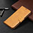 Leather Case Stands Flip Cover Holder B04F for Vivo V21e 4G