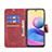 Leather Case Stands Flip Cover Holder B04F for Xiaomi POCO M3 Pro 5G