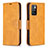 Leather Case Stands Flip Cover Holder B04F for Xiaomi Redmi 10 (2022)