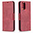 Leather Case Stands Flip Cover Holder B04F for Xiaomi Redmi Note 10 4G