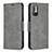 Leather Case Stands Flip Cover Holder B04F for Xiaomi Redmi Note 10 5G