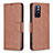 Leather Case Stands Flip Cover Holder B04F for Xiaomi Redmi Note 11 5G