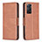 Leather Case Stands Flip Cover Holder B04F for Xiaomi Redmi Note 11 Pro 5G