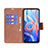 Leather Case Stands Flip Cover Holder B04F for Xiaomi Redmi Note 11T 5G