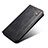 Leather Case Stands Flip Cover Holder B04S for Samsung Galaxy S21 FE 5G Black