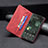 Leather Case Stands Flip Cover Holder B05F for Google Pixel 6 Pro 5G
