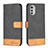 Leather Case Stands Flip Cover Holder B05F for Motorola Moto E32