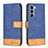 Leather Case Stands Flip Cover Holder B05F for Motorola Moto Edge S30 5G