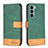 Leather Case Stands Flip Cover Holder B05F for Motorola Moto Edge S30 5G