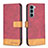 Leather Case Stands Flip Cover Holder B05F for Motorola Moto Edge S30 5G