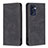 Leather Case Stands Flip Cover Holder B05F for OnePlus Nord CE 2 5G