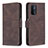 Leather Case Stands Flip Cover Holder B05F for Oppo A54 5G