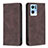 Leather Case Stands Flip Cover Holder B05F for Oppo Reno7 Pro 5G