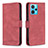 Leather Case Stands Flip Cover Holder B05F for Realme 9 Pro+ Plus 5G Red