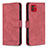 Leather Case Stands Flip Cover Holder B05F for Samsung Galaxy A03 Red