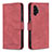 Leather Case Stands Flip Cover Holder B05F for Samsung Galaxy A13 4G Red