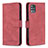 Leather Case Stands Flip Cover Holder B05F for Samsung Galaxy A51 5G Red