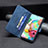 Leather Case Stands Flip Cover Holder B05F for Samsung Galaxy A71 4G A715