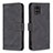 Leather Case Stands Flip Cover Holder B05F for Samsung Galaxy A71 4G A715 Black