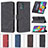 Leather Case Stands Flip Cover Holder B05F for Samsung Galaxy M40S