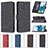 Leather Case Stands Flip Cover Holder B05F for Samsung Galaxy S20 Plus