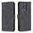 Leather Case Stands Flip Cover Holder B05F for Samsung Galaxy S20 Ultra 5G Black